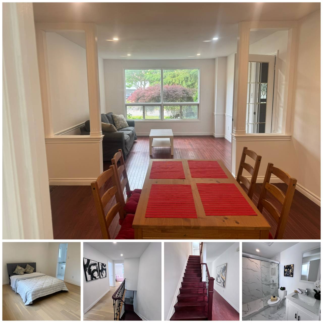 اجاره اتاق مبله در یک هاوس بازسازی شده در منطقه نیومارکت و بیس منت مجزا     🏡