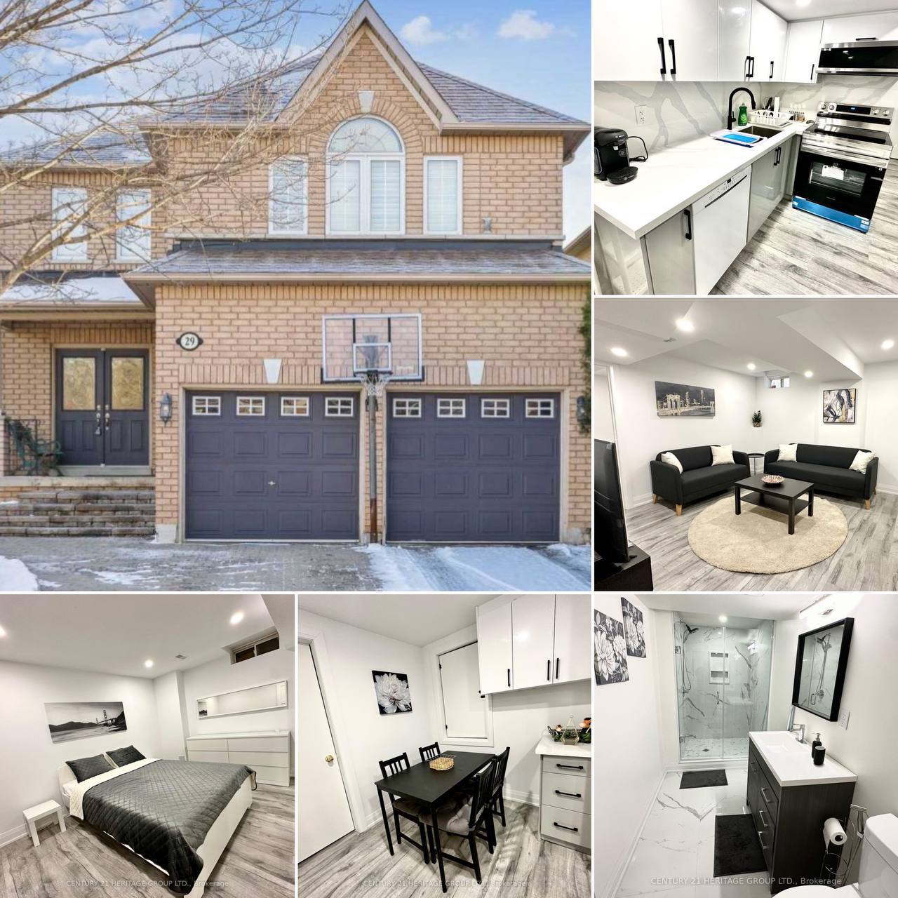 A fully furnished, 2-bedroom basement is now available in Vaughan — Dufferin & Rutherford area.