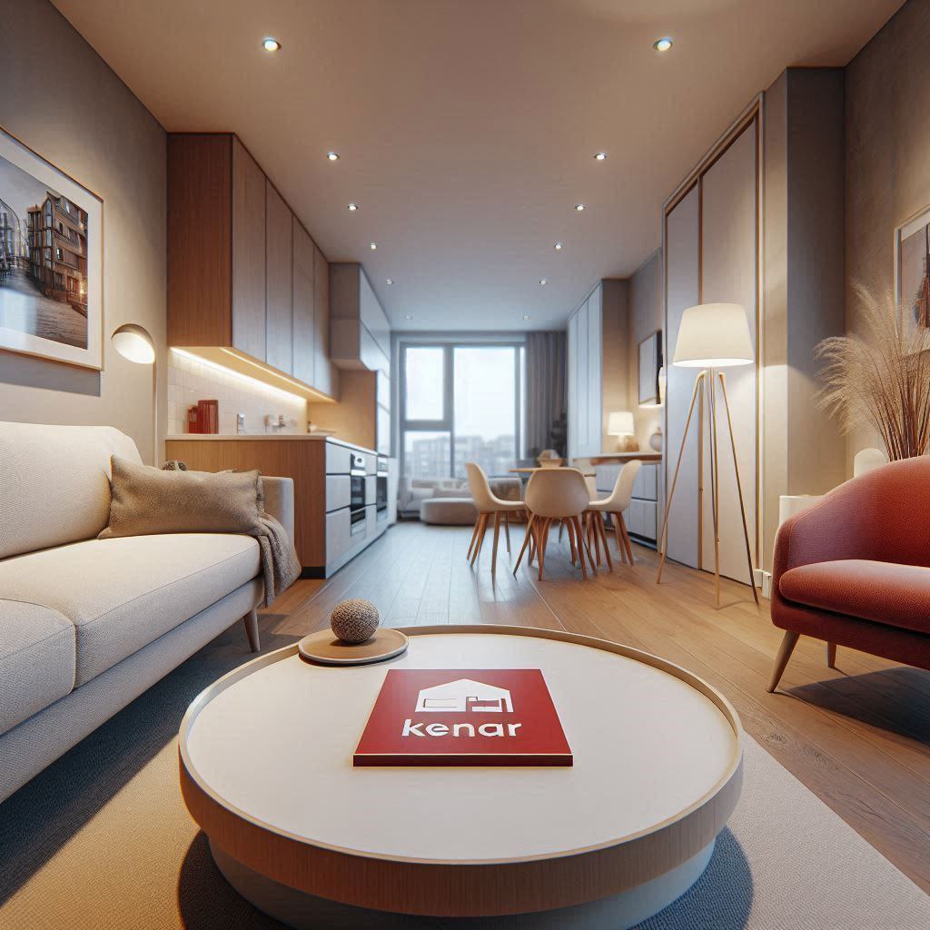 یک واحد تازه ساخته شده دو خوابه در طبقه همکف