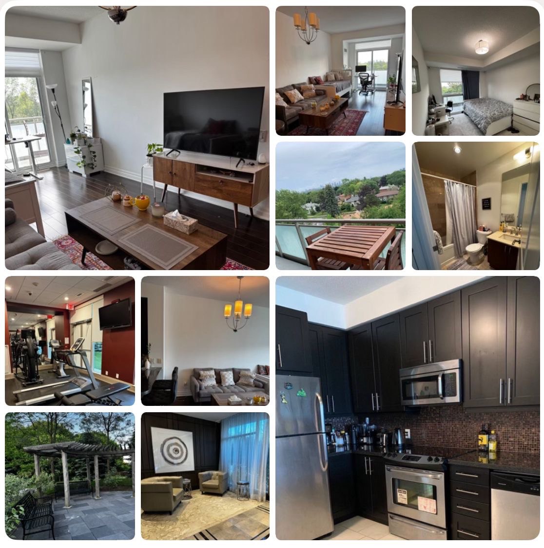 کاندو یک‌خوابه مبله، در منطقه نورث یورک تورنتو