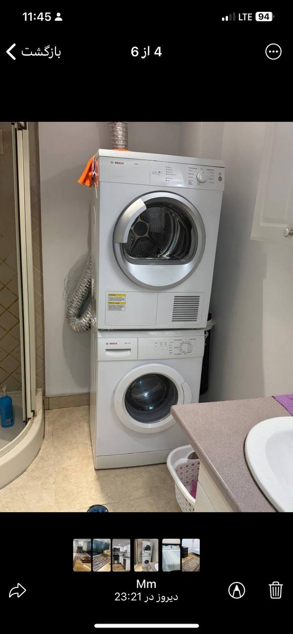 بیسمنت دو خوابه با پارکینگ