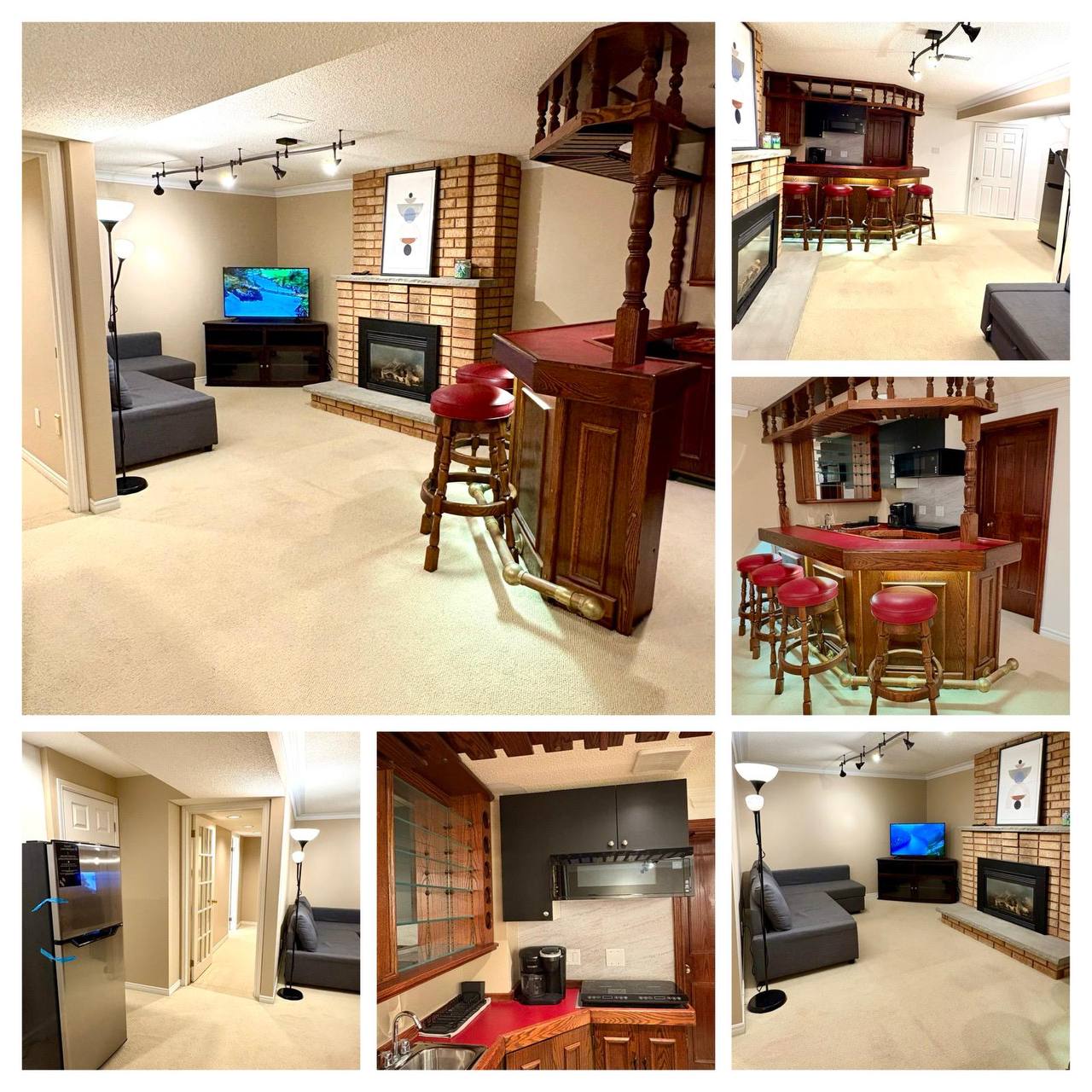 📍 اجاره بلند مدت بیسمنت فول مبله یک خوابه در ریچموند هیل