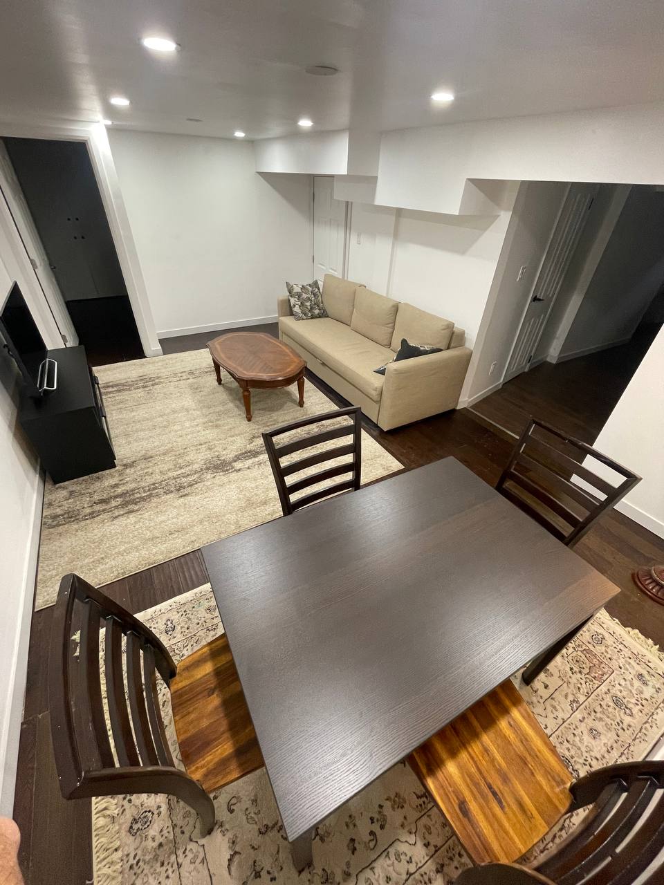 🏡 یک واحد بیسمنت آپارتمان دو خوابه فول فرنیشد