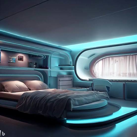 یک اتاق بزرگ در آپارتمان/خانه‌ی تمیز و آرام